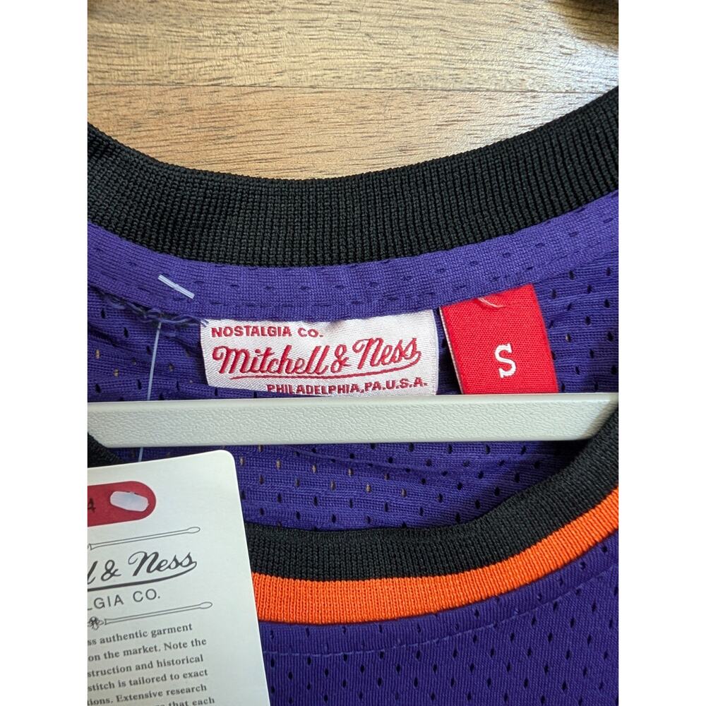 Phoenix Suns Steve Nash #13 Jersey Mens S Purple Mitchell & Ness NBA Basketball - Picture 3 of 3